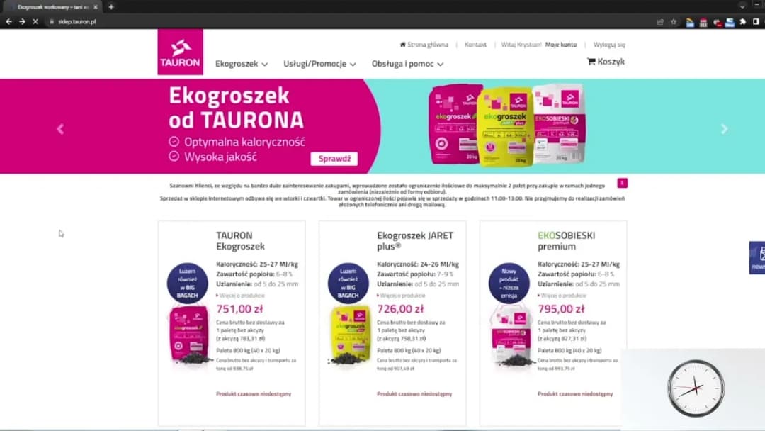 Jak kupić ekogroszek Tauron - proste kroki i oszczędności