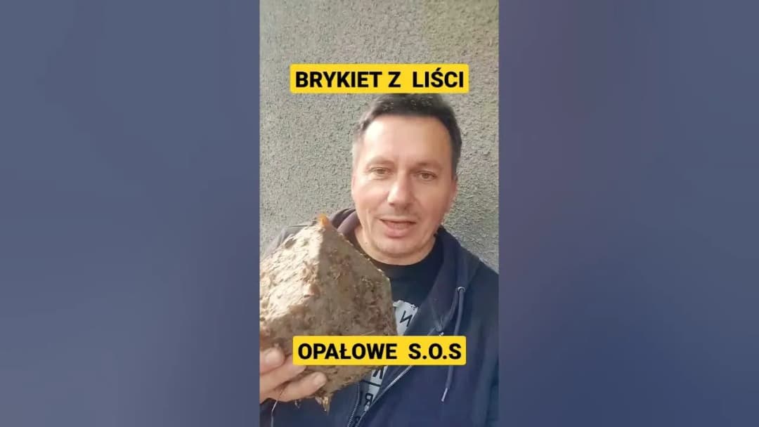 Jak zrobić brykiet z liści i zaoszczędzić na ogrzewaniu domu